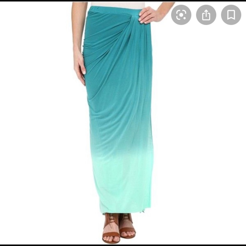 Young Fabulous & Broke Kit Wrap Maxi Skirt Size L